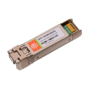 Transceiver SFP+ Bidireccional 10G, Monomodo BX-D, Downstream, alcance 40km, 1330nm-TX1270nm-RX, LC Simplex, DDMDOM, MSA, COM