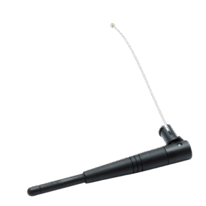 Antena omnidireccional giratoria 2.4-5.8 GHz con conector U.fl