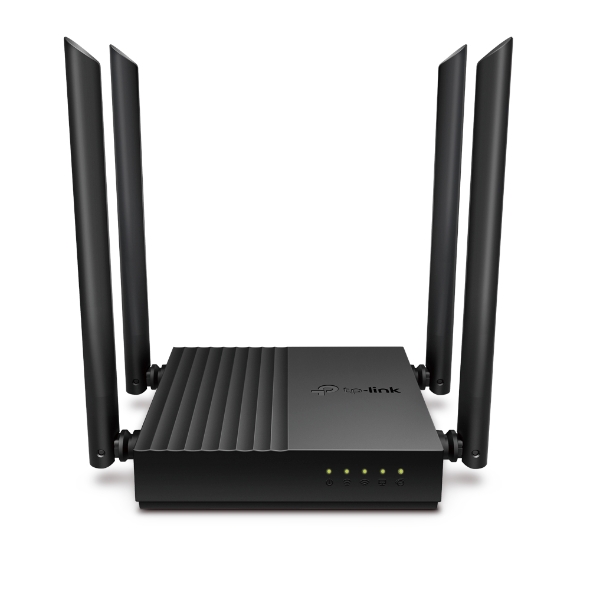 Archer C64 Router Wi-Fi doble banda AC1200 con puertos Gigabit y cuatro antenas
