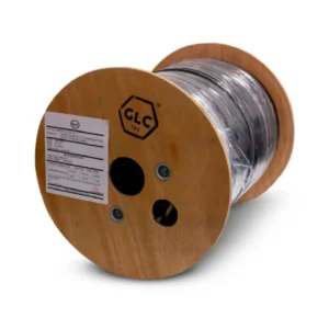 Drop cable flat 1 core SM Monomodo Fig.8 con portante de acero guaya G657A2, 1000 mts