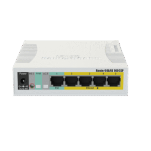 Cloud Smart Switch RB260GSP con PoE-out