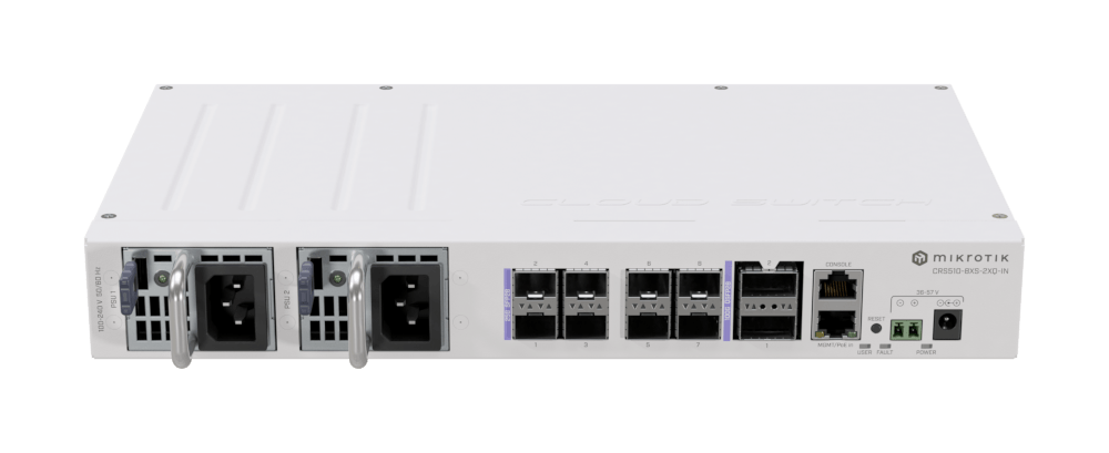 Switch de 8 puertos Gigabit PoE+ con 2 puertos GE