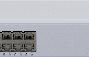 Switch de 24 puertos Gigabit PoE con 4 SFP+ administrable