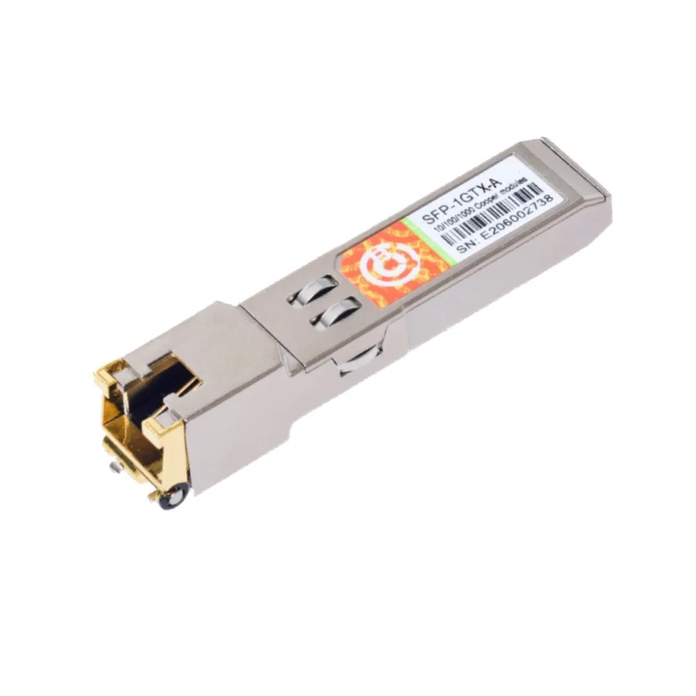 EON Technology TR . Transceiver SFP 1G, Cobre, 101001000Mbps, Autonegociación, alcance 100m, RJ45, MDIMDI-X, COM, MSA, 5 años Gtía. Std., 1 año Sop. Std.