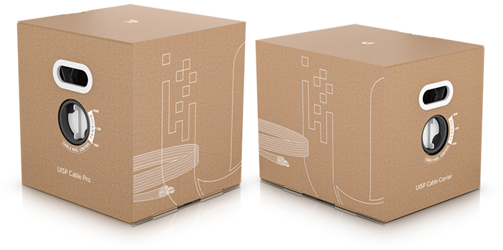 Cable Ethernet categoría 5e multicapa con hilo drenaje UISP Cable Carrier