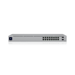 Switch UniFi 16 puertos Gigabit PoE con SFP
