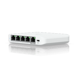 Switch UniFi Flex 5 puertos 2.5 GbE RJ45