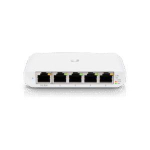 Switch UniFi Flex Mini compacto 5 puertos Gigabit desktop