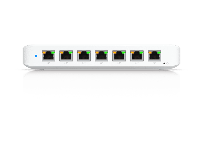 UniFi Ultra 52W compacto 8 puertos Layer 2 GbE PoE opciones montaje