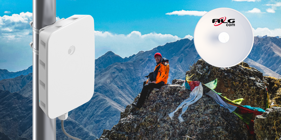 Cobertura Extrema en que Llega Más Lejos con Radioenlaces de Alto Rendimiento