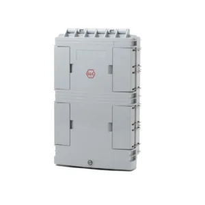 Caja exterior FTTH 2x16 Easy Connect Split 1x16 SCAPC con sangría y accesorio para reserva
