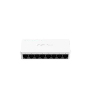 Switch 8 puertos 10100Mbps No administrable, plastico Ruijie