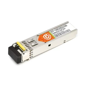 Transceiver SFP 1G, Monomodo 20km, 1550nm-TX1310nm-RX, LC Simplex, Compatibilidad E0N