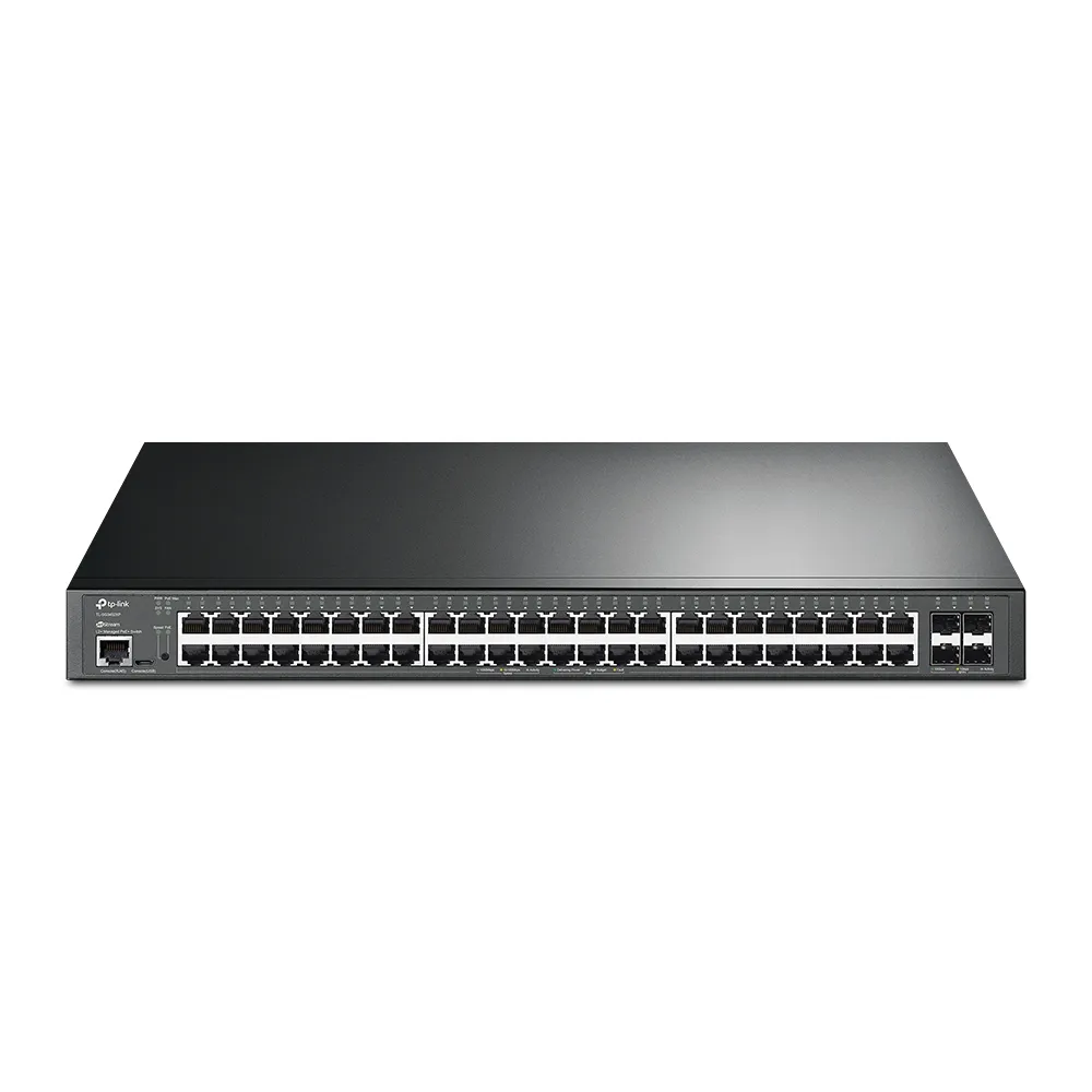TL-SG3452XP Switch administrable L2+ 48 puertos PoE+ Gigabit 4 SFP+ 10G
