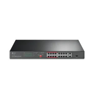 TL-SL1218P Switch rack 16 puertos 10100Mbps 2 Gigabit con PoE