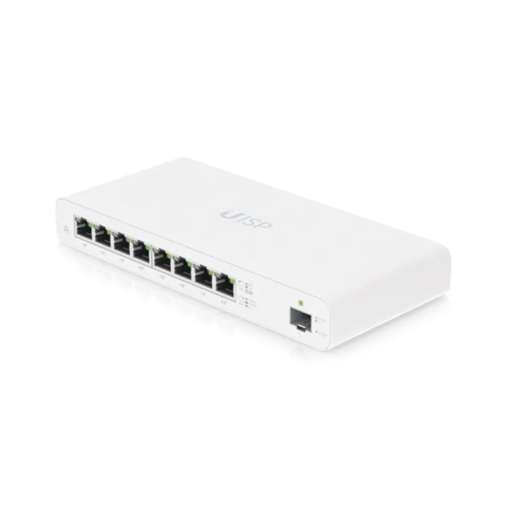 Router Multi-WAN 10GbE Ubiquiti UISP-R-Pro 9 puertos GbE RJ45 4 puertos 10G SFP
